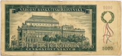 5000 Kčs 1945 