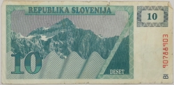 Slovenia - 10 Tolarja 1990 