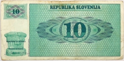 Slovenia - 10 Tolarja 1990