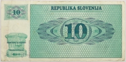 Slovenia - 10 Tolarja 1990 