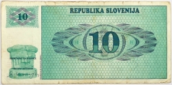 Slovenia - 10 Tolarja 1990