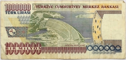 Turkey - 1000000 Lira 2002