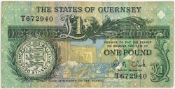 Guernsey - 1 Pound 1991-2016