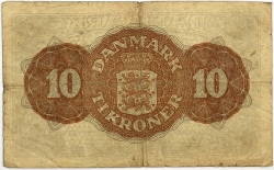 Danmark - 10 Kroner 1944