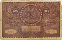 Poland - 1000 Marks 1919