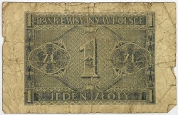 Poland - 1 Zloty 1941