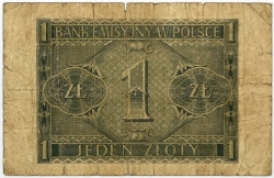 Poland - 1 Zloty 1941