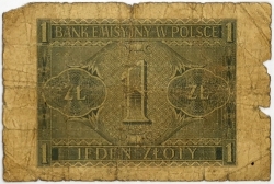 Poland - 1 Zloty 1940