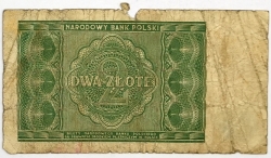 Poland - 2 Zlote 1946