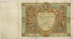 Poland - 50 Zlotych 1929