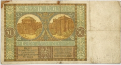 Poland - 50 Zlotych 1929 