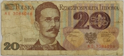 Poland - 20 Zlotych 1982