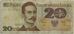 Poland - 20 Zlotych 1982