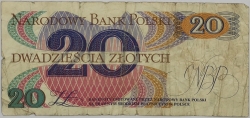 Poland - 20 Zlotych 1982