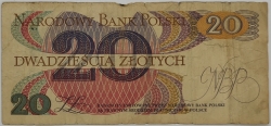 Poland - 20 Zlotych 1982