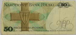 Poland - 50 Zlotych 1988