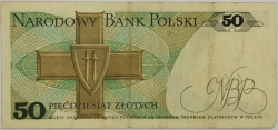 Poland - 50 Zlotych 1988