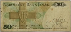 Poland - 50 Zlotych 1988