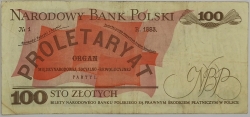 Poland - 100 Zlotych 1988