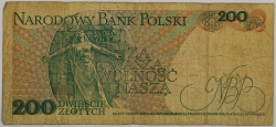 Poland - 200 Zlotych 1982