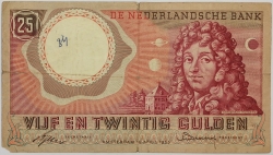 Netherlands - 25 Gulden 1955